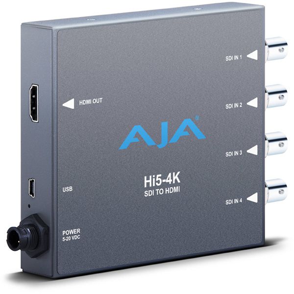 Bộ chuyển đổi tín hiệu 4K-SDI to 4K-HDMI Hi5-4K (AJA)